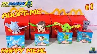 PERSONAGGI ADOPT ME ROBLOX - HAPPY MEAL MCDONALD'S UNBOXING