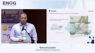 ENOG 9: Новости Netnod - Мартин Эрикссон, Netnod (RU)
