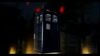 ASMR -  Building a Tardis on The Sims 4 | Darkness Night Sounds & Dr.Who Roleplay