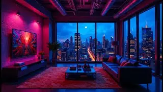 90s City Rain Lofi 🌧️ Warm Balcony Beats for Study & Relax