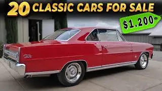 20 Classic Cars for Sale Cheap and Direct from Owners