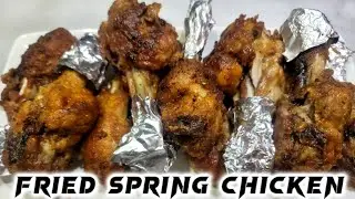 FRIED SPRING CHICKEN | Spring fried chicken Recipe