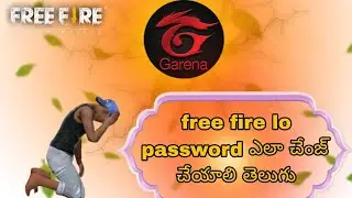 Free fire lo password Ela change cheyali in Telugu 2025 lo video | please subscribe to my channel 🥺
