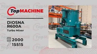 DIOSNA R600A Recycling  - Turbo mixer used