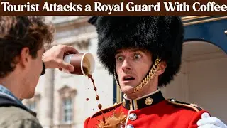 Tourist Attacks a Royal Guard With Coffee &mdash; The Consequences Hit Immediately | Emotional