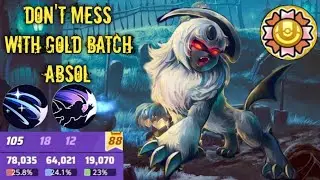 ABSOL's Pursuit Insane Deadly One-Shot Knockout! Is Your Opponent,Nobody Can't Escape. Pokemon Unite