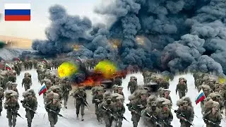 Dramatic End of War: 5,000 Russian Soldiers Flee into Forest to Escape US Attack
