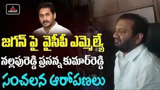 YCP MLA Nallapareddy Prasanna Kumar Reddy Comments AP CM Jagan | Telugu Latest News | Mirror TV