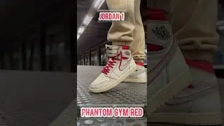 Jordan 1 High Phantom Gym Red On Feet/ Music: Secret SauceMusician: Jeff Kaale  #jordanshoes #jordan