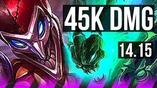 SHACO & Ashe vs THRESH & Kalista (SUP) | 45k DMG, 800+ games, 8/4/18 | EUNE Master | 14.15