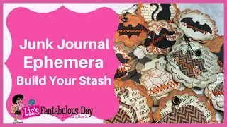 Making Halloween Ephemera - How to Build Your Junk Journal Ephemera, Halloween Ephemera