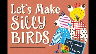 Making Funny Birds with Brush Pens & Paper | DIY Art