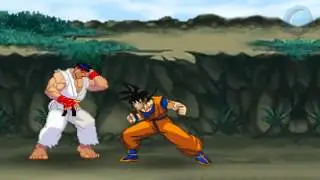 Goku vs Ryu