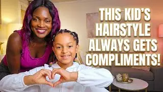 This Kid&rsquo;s Hairstyle Always Gets Compliments! (Easy & Protective)