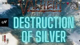 Valheim Hearth & Home  How to find, dig Silver whit Explosion fast and easy Mountain Biome #Shorts