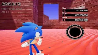 Sonic Red Ridge [SAGE 21] || Speedrun 00:59.966 In-Bounds%