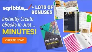 Sqribble Demo Create Ebook In Minutes  - Best Sqribble Review 2021