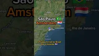 S&atilde;o Paulo - Amsterdam 🇳🇱 Um voo incr&iacute;vel do Brasil at&eacute; a Holanda
