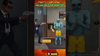 😱 It's confusing...Can the monsters be helped? #games #gameplay #funny