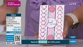 Crafter's Companion Lattice Folding Die Set