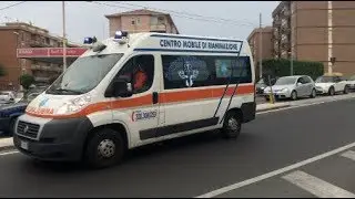 [SIRENA FISCHIO] Ambulanza Providence in emergenza| Italian ambulance responding code 2