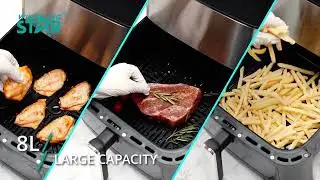 ST 90201 Удобная аэрогриль-печь с сенсорным управлением