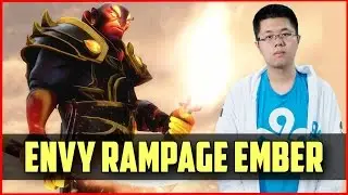 Secret.EternaLEnVy Rampage Ember Spirit DOTA 2 gameplay