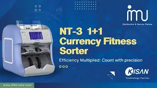 Currency Fitness Sorter | Kisan Newton3-F | IMU India | #install #maintain #upgrade