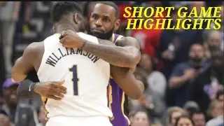 NBA: Lakers vs Pelicans, Short Game Highlights, March 27, 2022, cartoonist official