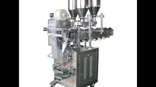 Automatic Sachet Currie Powder Packing Machine Pepper VFFS Equipment Yeast Powder Packer