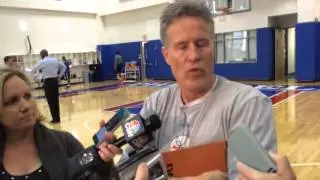Brett Brown on Golden State