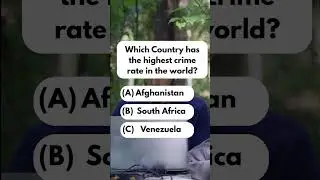 Which country has the highest crime rate in the world?#usa #facts #quiz #englishlanguage #english #