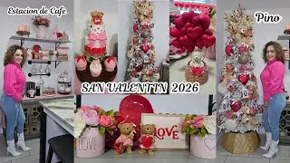 Decoracion Estacion de Café San Valentin 2026💝💖💝💖#sanvalentin #decoration #valentinesday #decor 