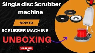 How to Assemble a Single Disc Floor Cleaning Machine 
