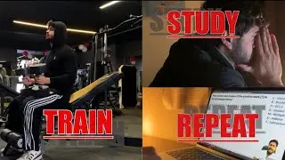 Quiet Days, Hard Work | Gym & Late-Night Study&rdquo;