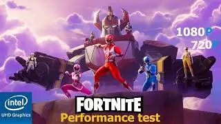 Fortnite Performance Test on Intel UHD 630 iGPU | 1080p & 720p Low Settings