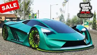 Car From the Future is in GTA 5 Online | Tezeract is on SALE | Tezeract Review & Best Customization