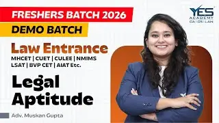 Law Entrance Demo-Legal Aptitude-Adv. Muskan Gupta