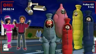 Pasukan HANTU POCONG RAINBOW Menghancurkan Kota Sakura 😱 Yuta Mio Panik | Sakura School Simulator