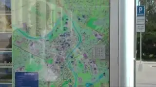 Nov&aacute; hovoriaca informačn&aacute; tabuľa v Nitre
