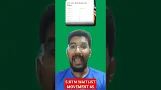 SIDTM PUNE 2025 WAITLIST MOVEMENT #mbaindia #mba2025 #mbainterview #mbajourney #waitlistmovement