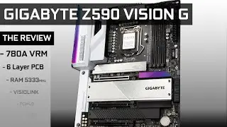 GIGABYTE Z590 VISION G : Creators have a new home!