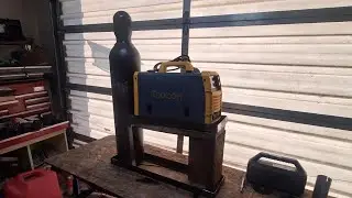 Free welding cart made from BED FRAMES!