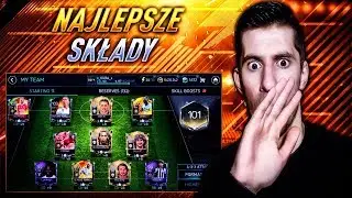 NAJLEPSZE SKŁADY MOICH WIDZ&Oacute;W W FIFA MOBILE! 😵