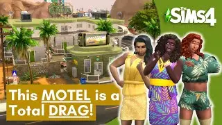 A Grungy MOTEL fit for QUEENS | Sims 4 Drag Queen Rental