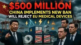 China Bans All EU High-End Medical Devices &mdash; $500 Million Lost Instantly