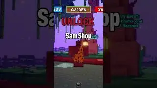 How to unlock the friendship shop with Sam in grow a garden! #gag #roblox #growagarden #fairyevent