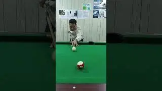 Medium to firm speed works best for reverse action🎱