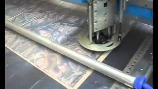 Нарезка декорированных элементов на АНРК