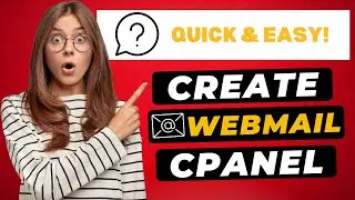 How To Create And Setup Webmail in cPanel 2026 🔥 - (FAST & Easy!)
